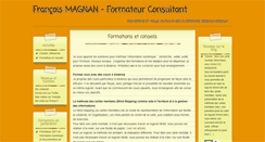 Desktop Screenshot of francoismagnan.info